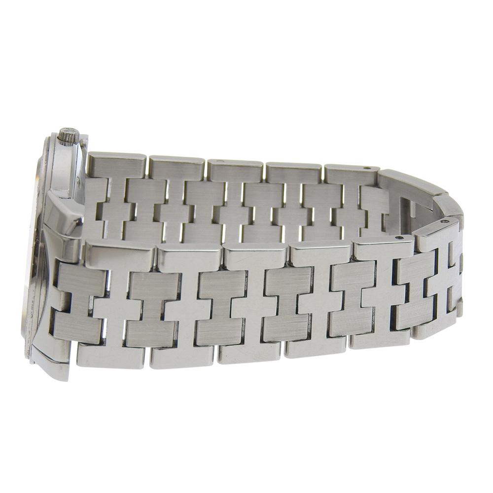 Hermes Carrick Watches Biała tarcza Stal nierdzewna Kwarcowy Analogowy wyświetlacz męski Używany