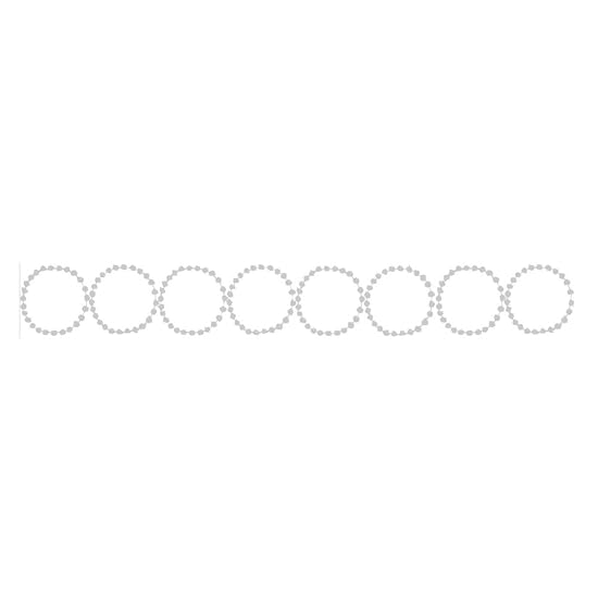 Kamoi Kakoshi Masking Tape Mt Minä Perhonen Tambourine Grande Silver 48mm×10m MTMINA31