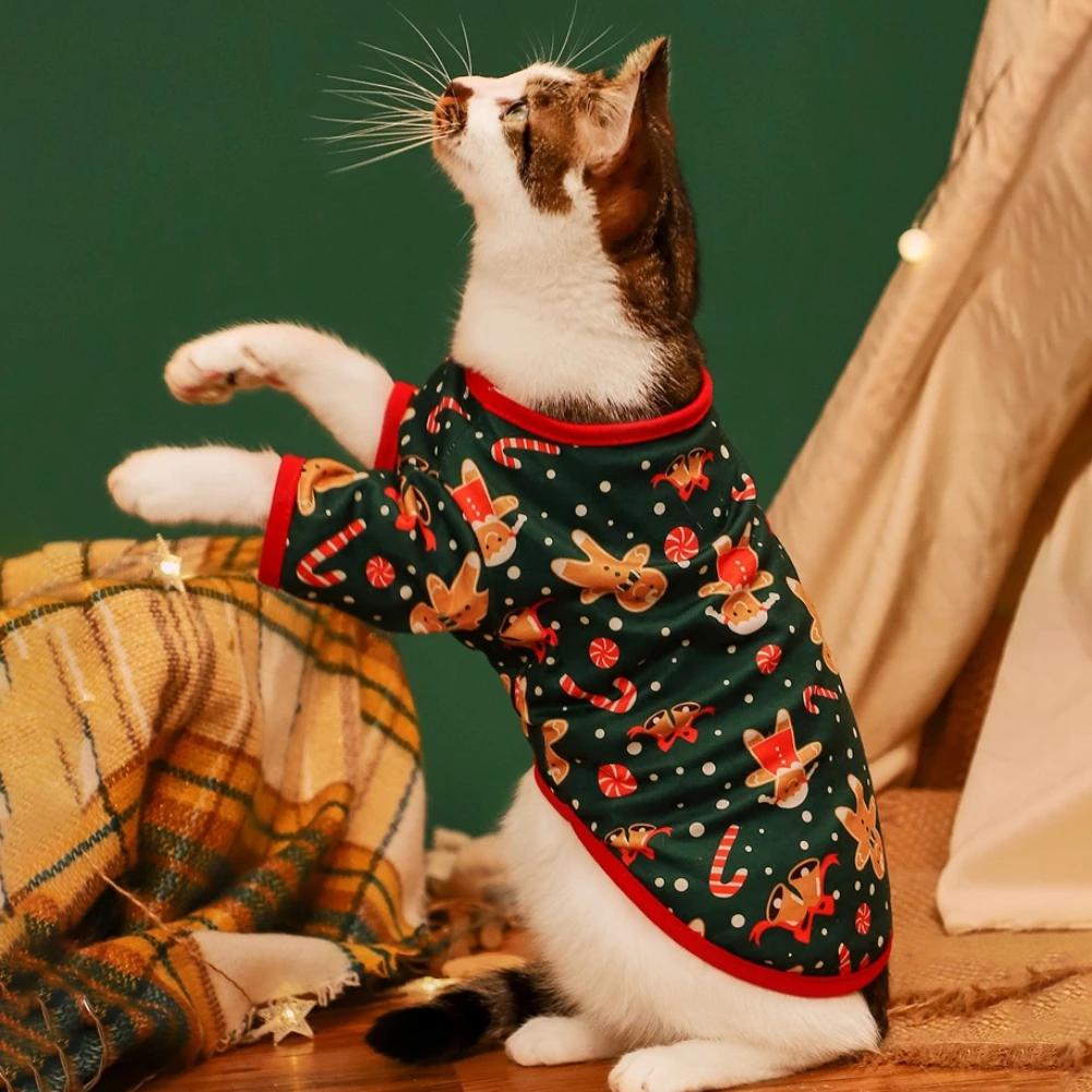 Warm Winter Pet Dog Clothes for Small Dogs French Bulldog Yorkshire Pullover Sweatshirt Puppy Cat Dog Sweatshirt Costumes