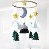 Clouds Wind Chime Handmade Infant Decoration Hanging Decor Wall Pendant Nursery Baby Gift Decorations Photography