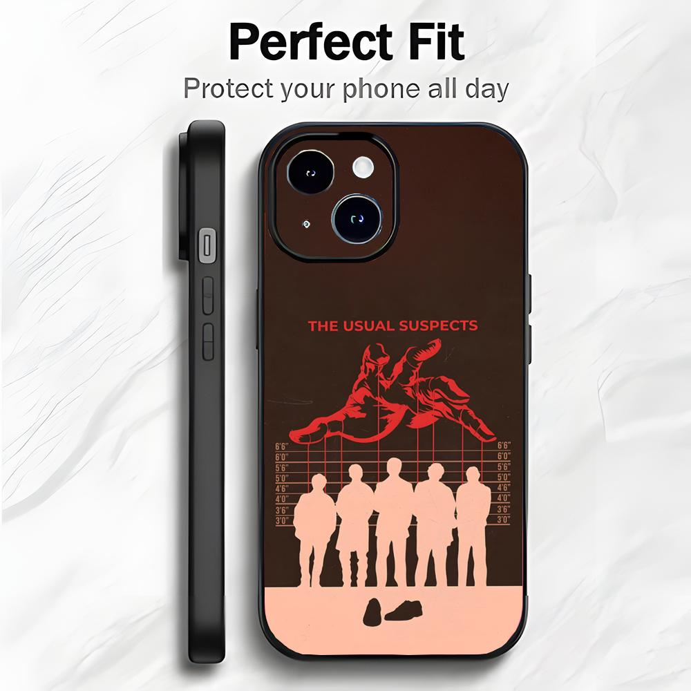 

Thriller Movie T-The Usual Suspects Phone Case Phone Case Soft Packaging Lightweight For iPhone17 16 15 14 13ProMax iphone17air