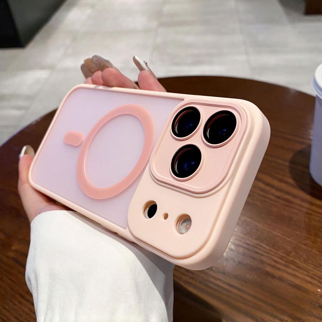 Applicable To IPhone17PROMAX Yadun Skin Sense Magnetic Phone Case Apple 16 with Lens Film PC Protector 15