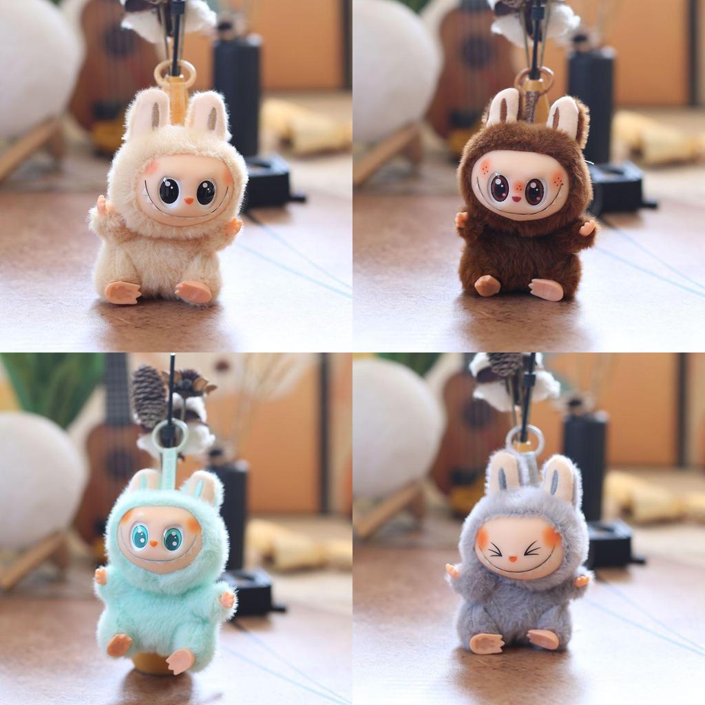 Keychain Super Plush Soft Pp Cotton With Rotating Head For Gift Kids