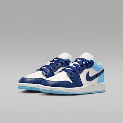 Jordan 1 Low Sail Blue Chill (GS)