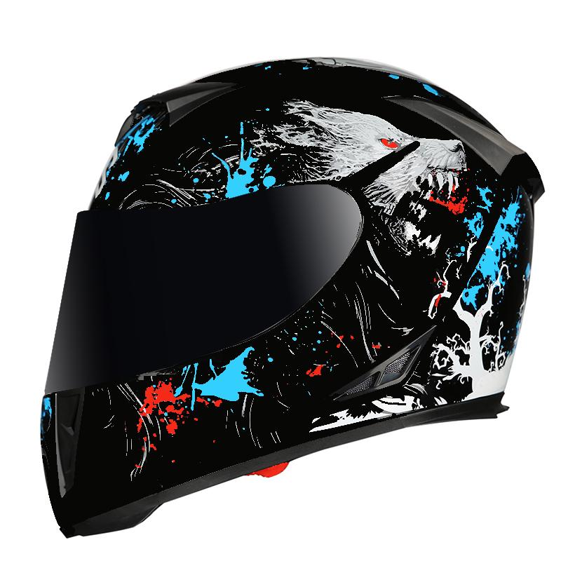 Motorcycle Helmet Capacete Cascos Full Face Racing Helmets Double Visor Racing Motocross Helmet Casco Modular Moto Helmet