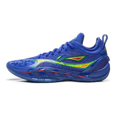 Fan Wu You Ji 2 Super Leggere Flessibili Stabili Ammortizzate Basse Scarpe da Basket per Esterno Sneakers da Uomo Blu Brillante ABFW001-9