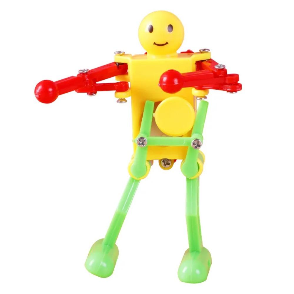 Aufziehbarer Tanzender Roboter Spielzeug für Baby Kind Entwicklungsgeschenk Puzzle Aufziehspielzeug Fidget Spielzeug für Kind Familienspielzeug