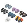 13 Pcs Guitar Picks Medium Celluloid Guitar Plectrums with Box Instrument AccessoriesTexture