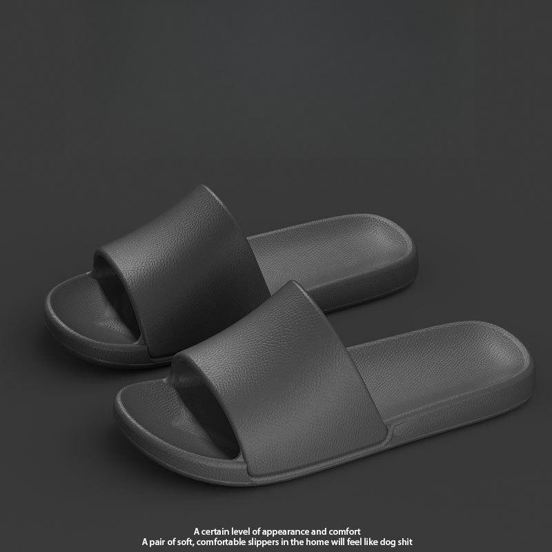 Slippers for Female Couples Wearing Outside, Non Slip Soft Bottom, Bathroom Shower, All Season Cool Slippers for Men