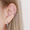 Triple Round Piercing + Ring Piercing [sold As a Pair]