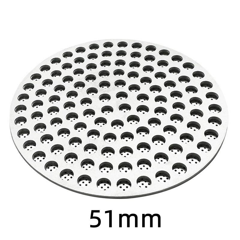 

51/53/58mm Reusable Double Layer Coffee Puck Screen 304 Stainless Steel Coffee Filter Fine Mesh Professional Espresso Accessory