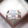 Opal Oval Cut Gemstone With 925 Sterling Silver Ring For Men's #B404 JL375683783889