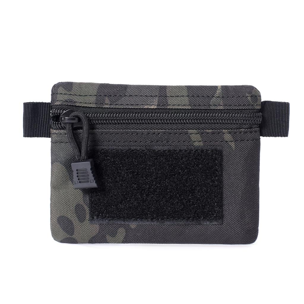 Outdoor EDC Molle Wallet Portable Waterproof Zipper Waist Pouch for Camping Hiking Hunting Travel EDC Pack