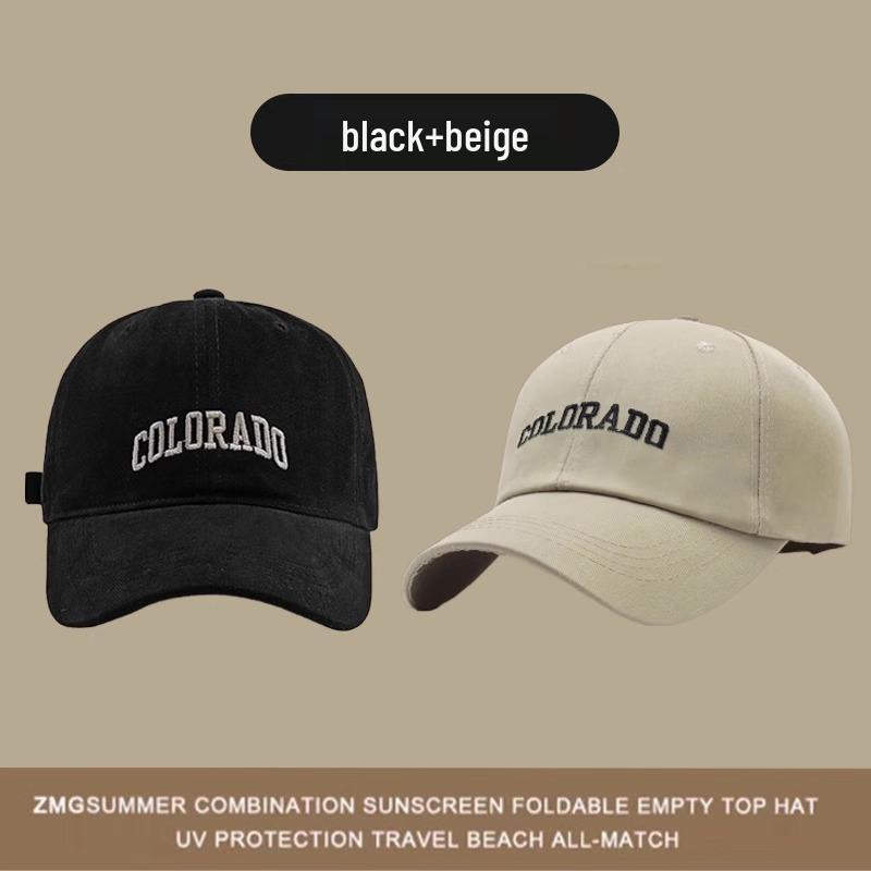 2025 Unisex Extra Large Sunshade Baseball Cap with Deep Brim