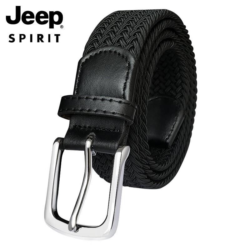 

Мужской плетеный холщовый ремень JEEP SPIRIT с пряжкой-пином One Size (130cm)
