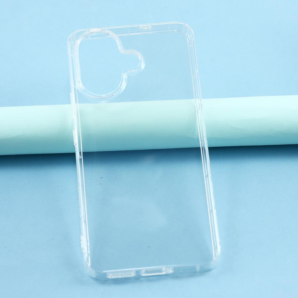 For Vivo V60 Lite 5G/4G Case Transparent TPU Phone Back Cover Airbag Protection