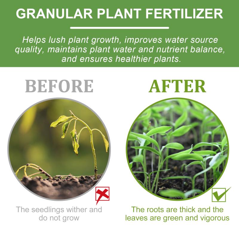 Yegbong Help Plant Growth Plant Nutrient Agent Flower Potted Plant Lawn Green Leaf Plant Fertilizer Root Growth Nutrient one size