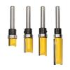 4pcs Mill Router Bit Set 1/4 Shank Milling bit Straight End Milling Trimmer Alloy Woodworking tool