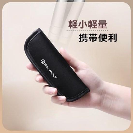 Makeup Brush Set 6 pieces Cosmetic Pouch High-Quality Fiber Hair Super Soft Multifunctional Brushes Daily Use Travel Convenient Storage (Black)