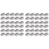 Limnyves Cinder Scale Mini Brick Miniature Small Landscaping Dollhouse Accessories 60-Pack Blocks, 1/12 Concrete, Bricks,