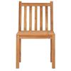 VidaXL Ensemble de salle à manger de jardin 5 pièces 120 x 70 cm en bois de teck massif 3059927