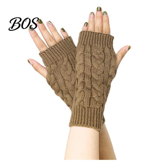 Elegant Winter Arm Warmers Women Ribbed Wrist Warmers, Stretchy Cable Knitted Fingerless Gloves, Stylish Fall Layering Sleeves Soft Warm Mitten, Half