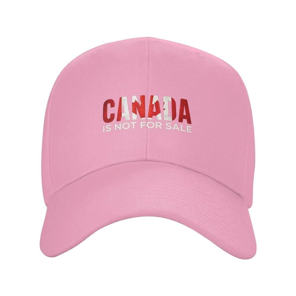 Kanada steht nicht zum Verkauf Baseballkappe Herren Damen Druck Trucker-Hut Sommer Vintage Outdoor Fitnessstudio Großhandel Hüte