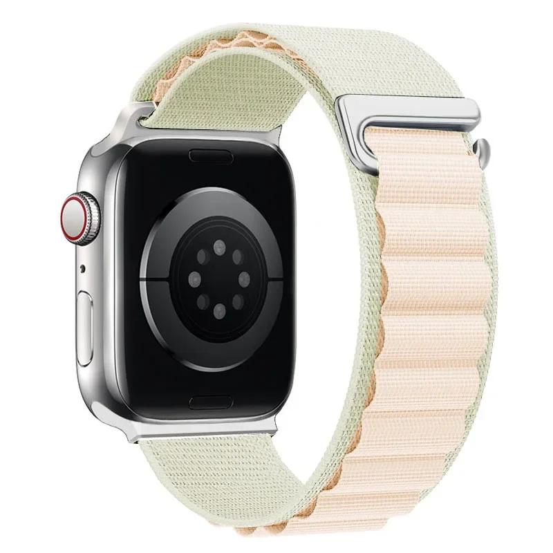 Upgrade Alpine Nylon Strap For Apple Watch Band 11 10 9 8 7 45mm 41mm 42mm 46mm Ultra 3/2 49mm Bracelet Watchband iWatch 6 5 SE