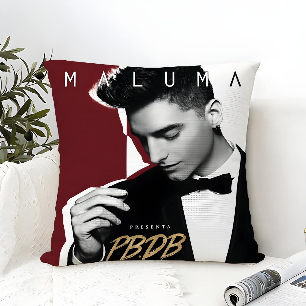 Pretty Boy Music Singer M-Maluma 3 Pillow Case Linen Pillow Case Sofa Home Decor Cushion Cover Cushion Cove