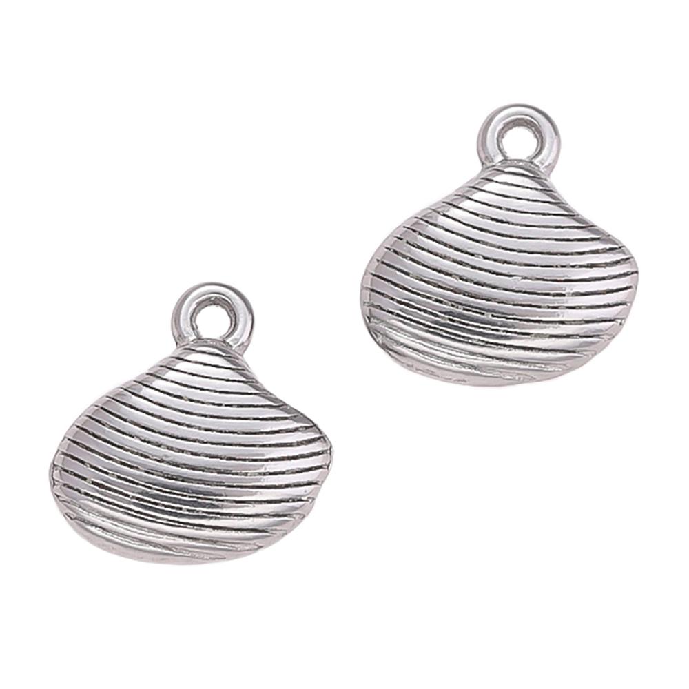 

2pcs/lot Marine Animals Stainless Steel Starfish Shell Pendants Seahorse Charms DIY Jewelry Making Necklace Accessories