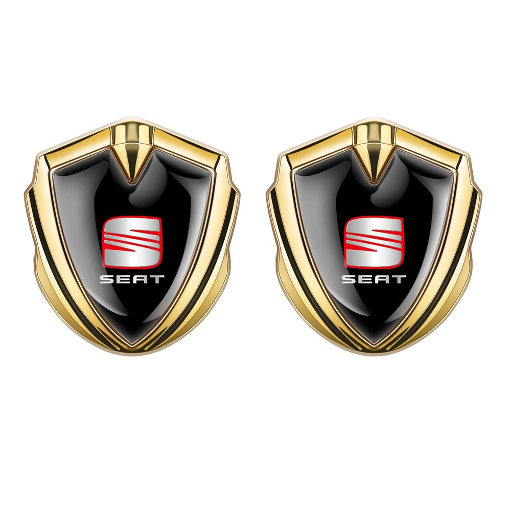 Ydsh2 1/2PCs Car Metal Emblem Side Body Fender Tail Trunk Sticker For Seat Cupra FR Leon Lbiza 6l Ateca E-Racer Formentor Cordoba Exeo