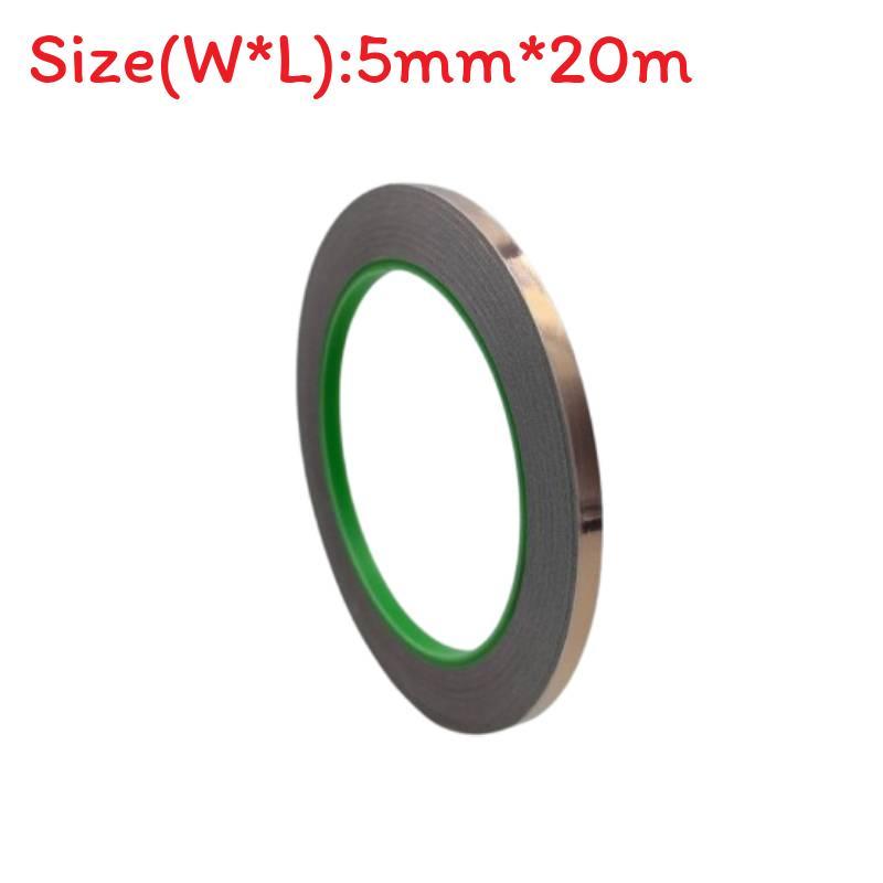 Copper Conductive Tape With Self Adhesive For Electronics And Craft Projects 5 mm