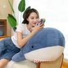 90CM Giant Cartoon Super Soft Plush Toy Sea Animal Blue Whale Soft Toy Stuffed Animal Fish Children's Birthday Gift