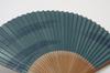 Folding Handcrafted by Kyoto with Fan In Paper Box [Hasegawa] Men's Fan, Artisans, Case, (Tortoiseshell Pattern)
