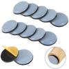Fogman Furniture Sliders, Furniture Pads, Scratch-Resistant, Sound-Dampening, Round, Adhesive, Easy Movement, Set of 12 (20mm)