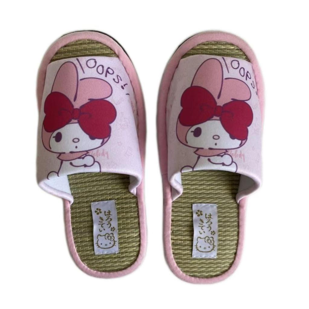 My and Pochacco Tatami Room House Summer Toilet for Kids and Perfect for Guests and Home Use Kuromi, Melody, Cinnamoroll, Slippers, Shoes, Slippers,