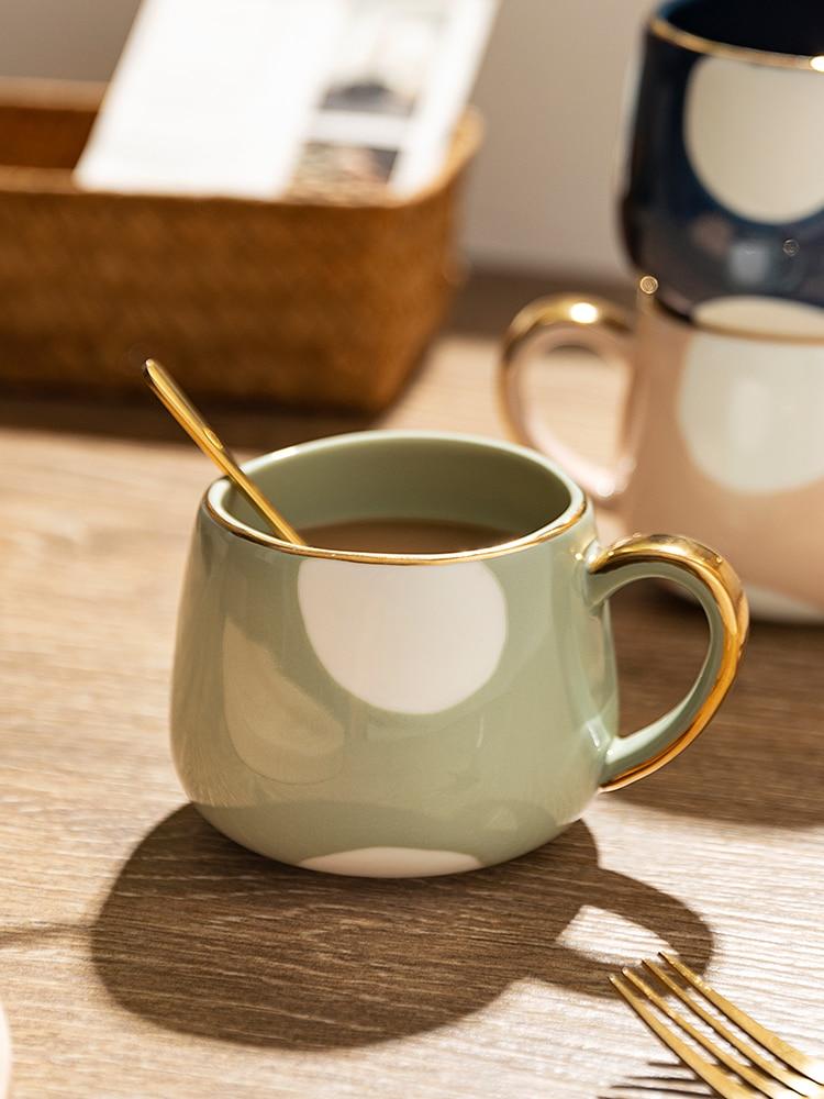 Light Luxury Simple Nordic Coffee Milk Couple Cups