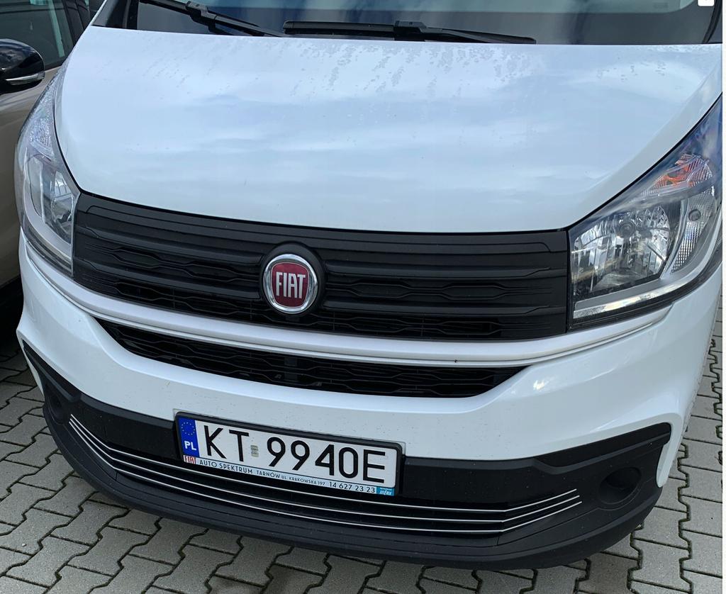 FIAT TALENTO - CHROME Grill Bumper Grille Strips