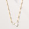 Ozel Silver925 Dew Drop Natural Water Pearl Necklace PS154N