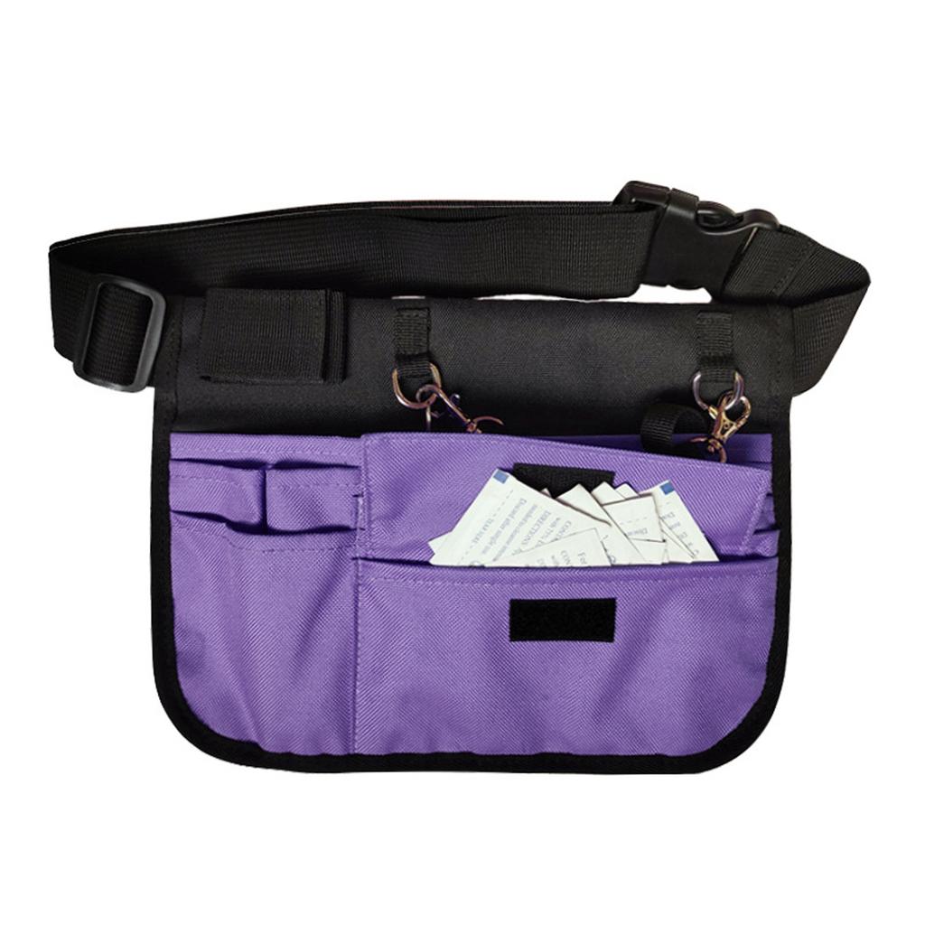 Nurse Fanny Pack Multiple Slots  s ID Card Holder Oxford Fabric Waist Bag for   Supplies