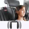 Car Neck Pillow Adjustable Auto Seat Headrest with Hook Pillow for Driver Seat Children Side Head Neck Rest Support