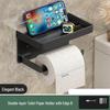MDNG Bathroom Toilet Paper Holder with Phone Shelf