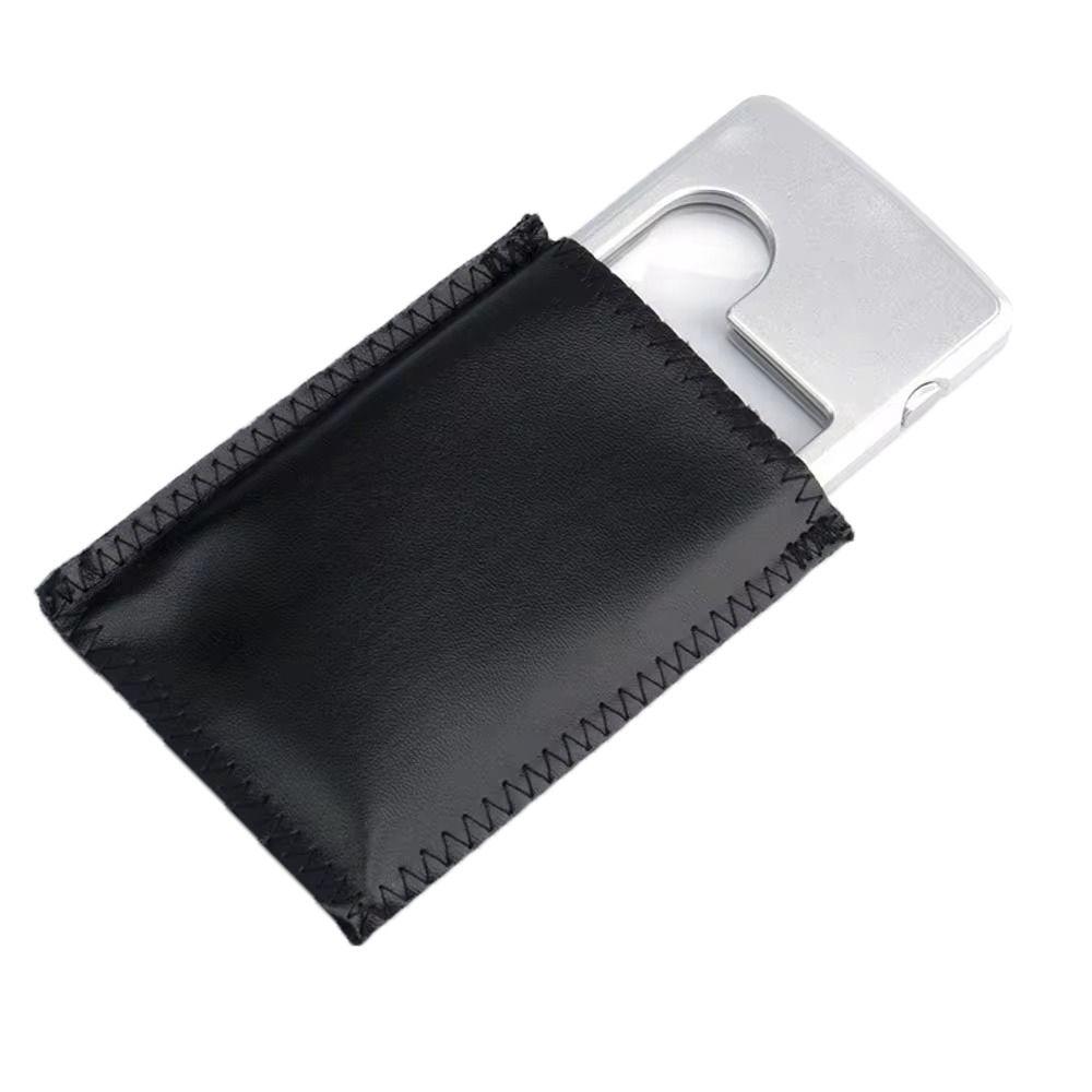 LED Card Type Magnifying Glass 3X 6X Reading Magnifying Jewellery Magnifying Glass Elderly