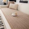 Winter Thick Corduroy Sofa Cushion Thickened Anti Slip Sofa Cover Vintage Sofa Protection Pad for Living Room Decoration