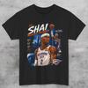 Shai Gilgeous Alexander Slam Cover Unisex T-Shirt Thunder Tee
