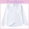 Girl School Uniform Shirt With Pure Cotton And Polyester Blend For Casual Wear