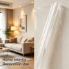 Transparent Static Wall Protective Film Reusable Static Wall Sticker Decal for Latex Paint Wall Home Interior Decoration Use