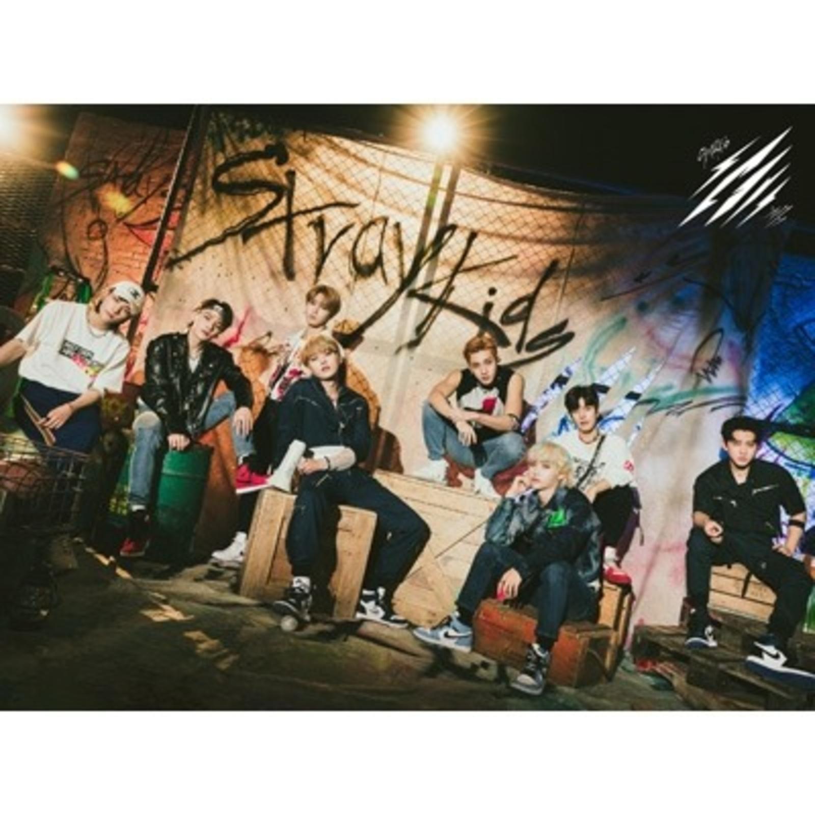 Stray Kids ЯПОНИЯ 2-й сингл Scars / -Японская версия- [Лимитированное издание первого тиража B] (+DVD) белый