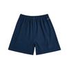 Li Ning American Logo Print Loose Versatile Simple Mid Waist Drawstring Casual Shorts Unisex Shorts Guangdong-Blue AAPU227-2