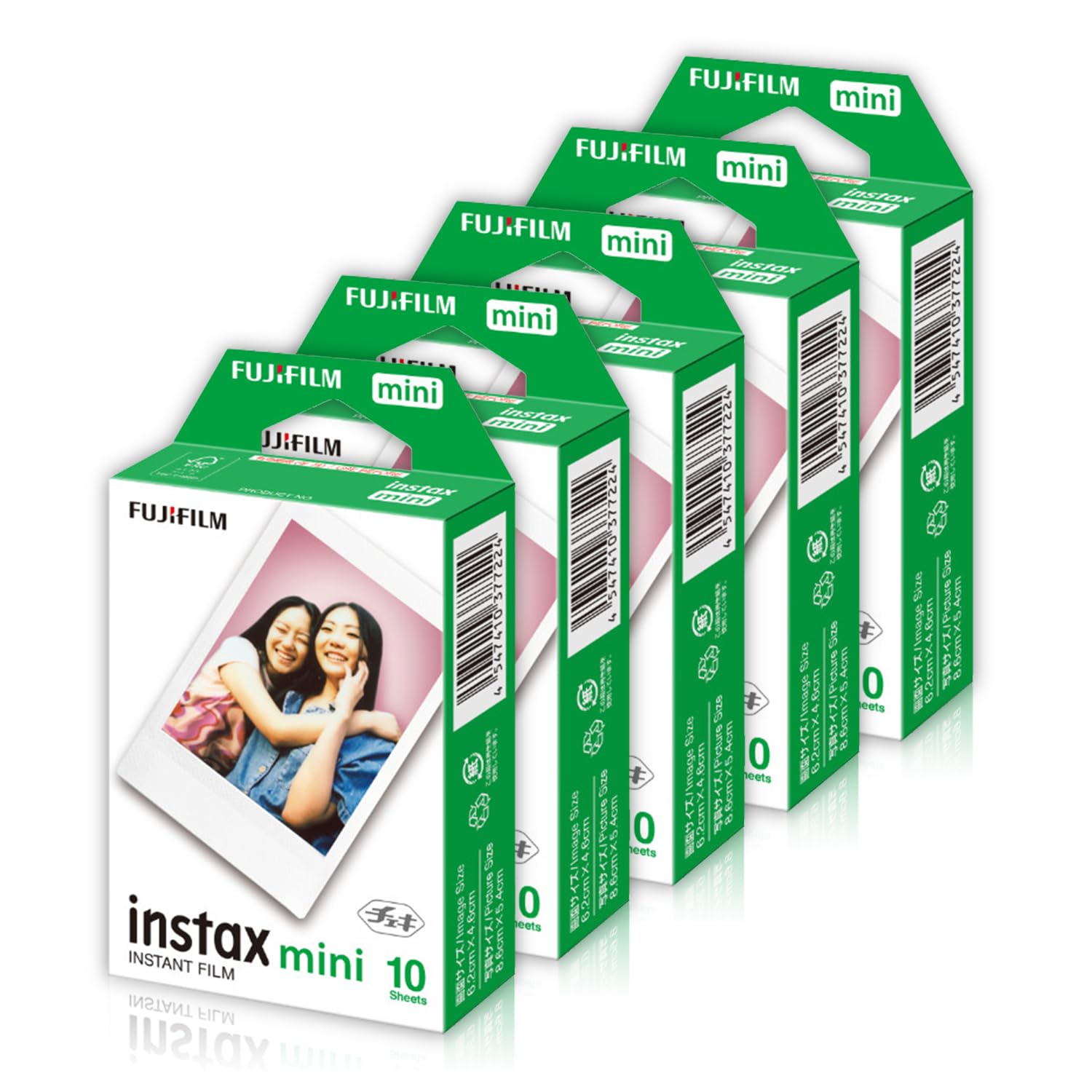 

Оригінальний плівка Fujifilm Instax Mini, 50 аркушів, JP1, з очисником для лінз HAKUBA (50 Аркушів [JP1 x 5 Коробок])